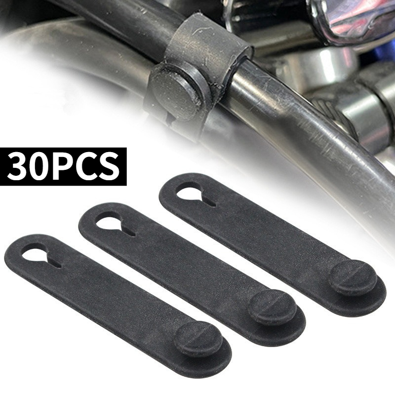 Motorcycle Brake Cable - 30/60 шт. Резиновые кабельные стяжки для