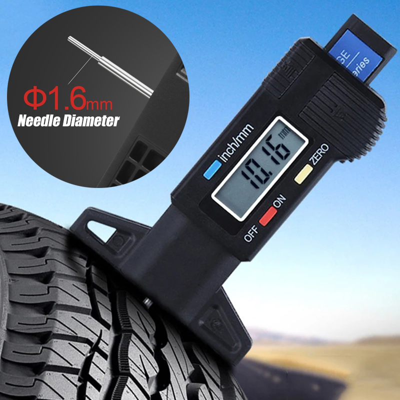 Motorcycle Brake Pads - Цифровой мотоциклетный автомобильный измеритель глубины протектора